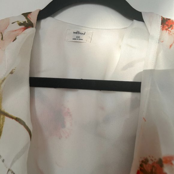 Aritzia Wilfred Louise Wrap Dress - Picture 8 of 8